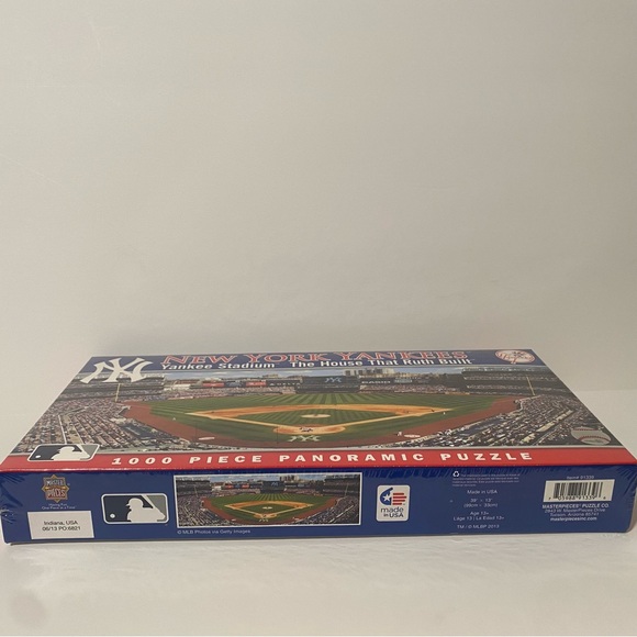 MasterPieces MLB New York Yankees Stadium Panoramic Puzzle 1000 Piece NE… - Picture 9 of 12